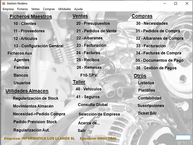 Formulario principal